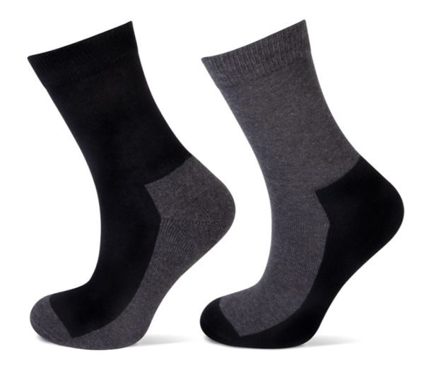 Kindersocken aus Baumwolle mit Frotteesohle