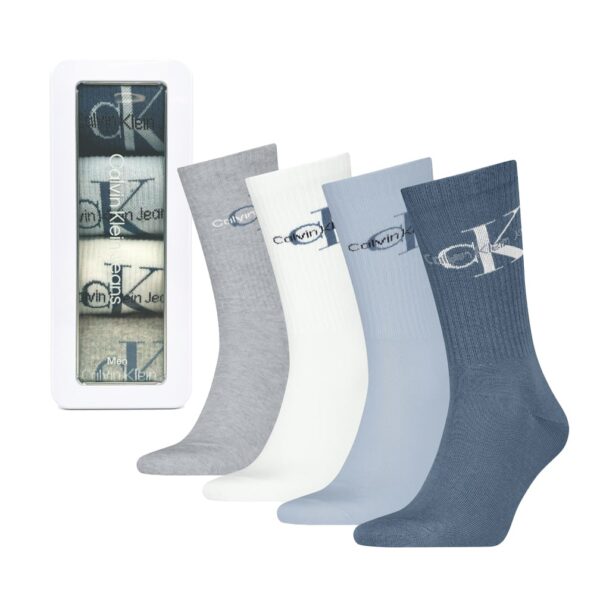 Herrensocken Geschenkbox Logo 4er-Pack