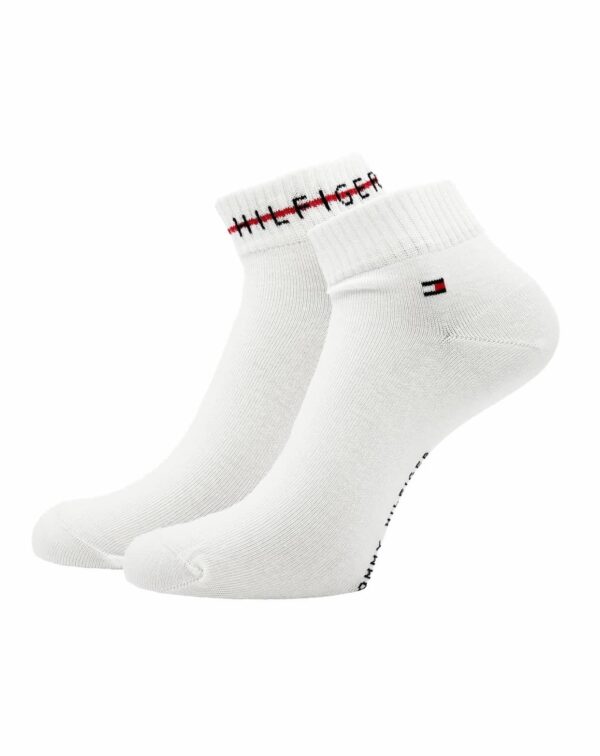 Herren Quarter-Socken mit Logo 2er-Pack