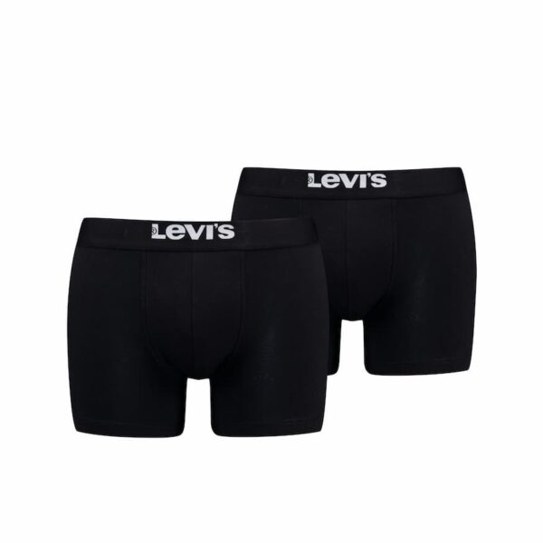 Herren Boxershorts Solid 2er-Pack