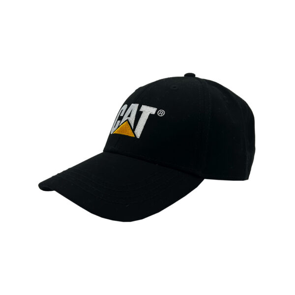 Schwarze Baumwoll-Cap