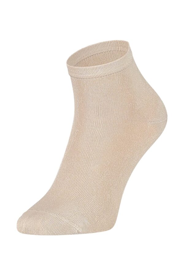 Sokken-online-eureka-bamboe-quarter-sokken-2-paar-bq001-voorkant-sand