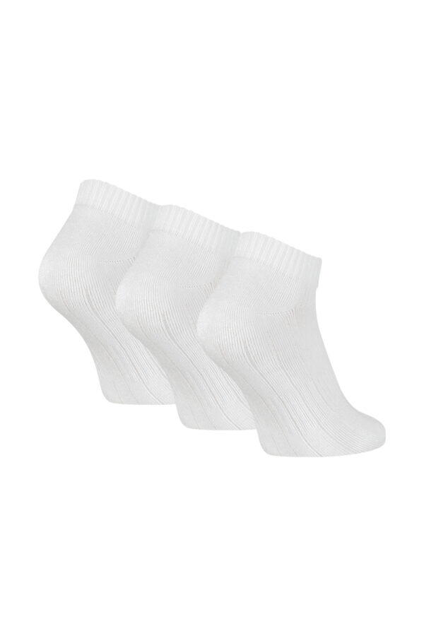 Kurze Sportsocken aus Baumwolle – 3 Paar – Bild 2