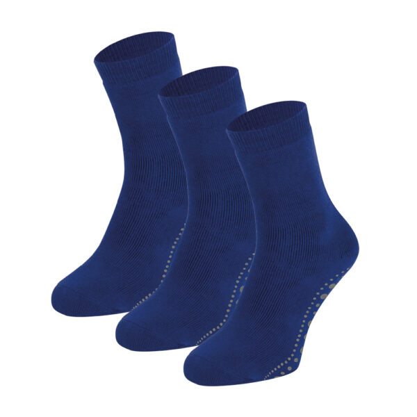 Sokken-Online-8600-antislip-sokken-3-paar-kobalt