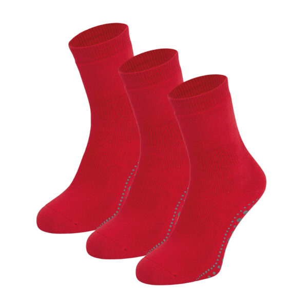 Sokken-Online-8600-antislip-sokken-3-paar-red