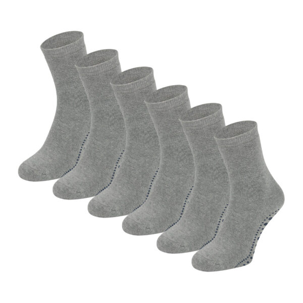 Herren Antirutsch Socken aus Baumwolle – 6 Paar