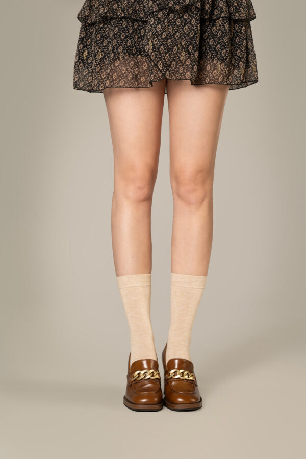 Feine Damensocken mit Kaschmir – Bild 3