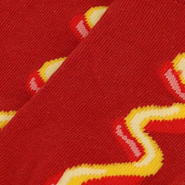 Unisex Hotdog-Socken in Geschenkverpackung – Bild 2
