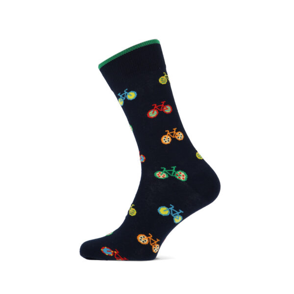 Herren Socken mit Fahrrädern – 3er-Pack – Bild 2