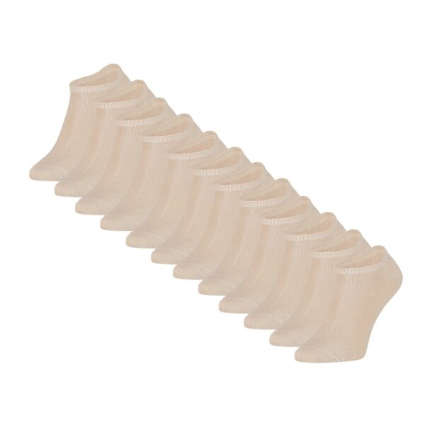 eureka-bamboe-sneaker-sokken-bs001-voorkant-sand-12-paar